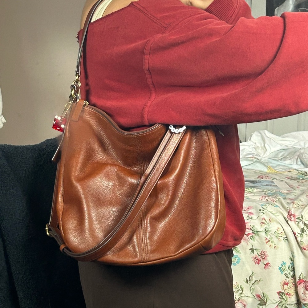 Fossil Jolie Hobo in Congac Brown